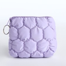 Women's wallet with lightning, lilac color