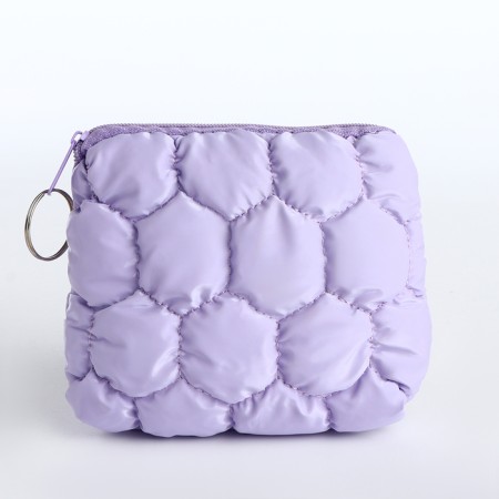 Women's wallet with lightning, lilac color