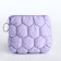 Women's wallet with lightning, lilac color