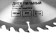 LOM wooden drive, standard cut, 180 x 22 mm, 40 teeth