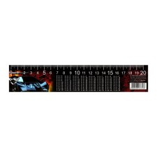 Line-stroke plastic 20 cm zl-20 table of multiplication 