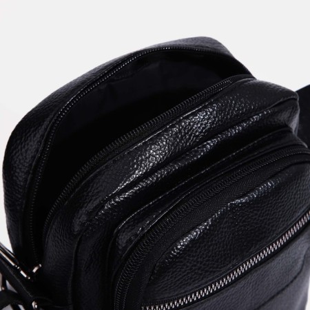 Male bag, black color-4