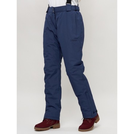 Semi-combinezone ski female, dark blue color, size 56-10