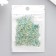 Glass bead 11/0 "cylinder. Blue-green gloss" 10 g
