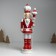Polystone souvenir "Nutcracker in a red-white uniform, with a bait" 11x11.5x36.5 cm