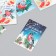 Cardboard "NG Snegier" set 10 pcs (5 types) 4x6 cm