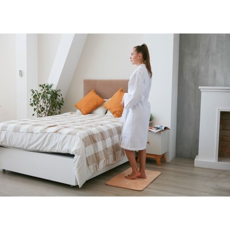 Bathroom mat with the memory effect of Savanna Memory Foam, 50 × 80 cm, beige color-7
