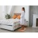 Bathroom mat with the memory effect of Savanna Memory Foam, 50 × 80 cm, beige color