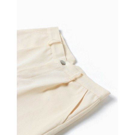 Shorts for a boy, minku, beige color, height 158 ​​cm-1