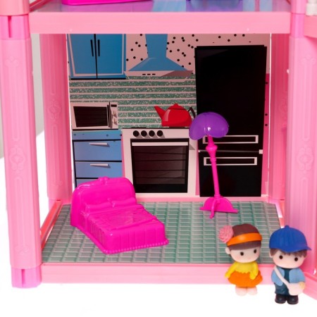 House for dolls "Puppet House" with accessories-4