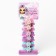 Hair elastic bands “most tender” 6 pcs, 3.5 x 3.5 x 1 cm
