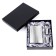 Gift set 4 in 1 "Classic": Flake 270 ml + 2 glasses, funnel