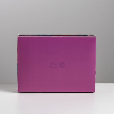 Gift folding box, packaging, Flamingo, 21 x 15 x 7 cm-1