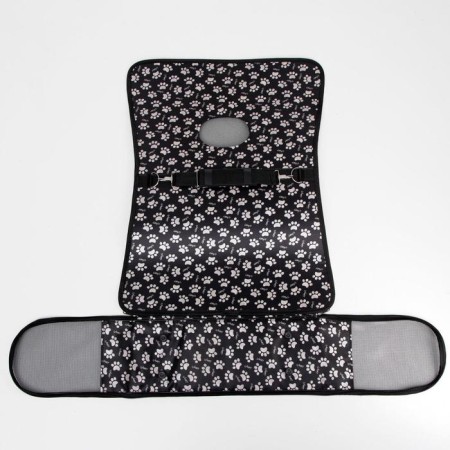 Bag - Carriage for animals "Happy" paws, black, size L, 53 x 21 x 29 cm-6