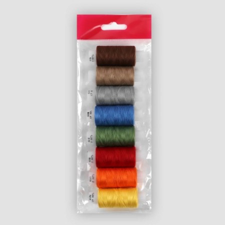 Set of threads "Bright autumn", 40lsh, 200 m, 8 pcs, color colorful color-1