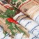 New Year. Towel New Year's Hall 12C35 1253-1 45x60cm, miter 160g/m HL100%