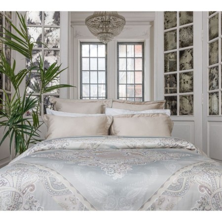 Bed linen euro, size 240x250 cm, 200x220 cm, 50x70 cm - 2 pcs, 70x70 cm - 2 pcs-2