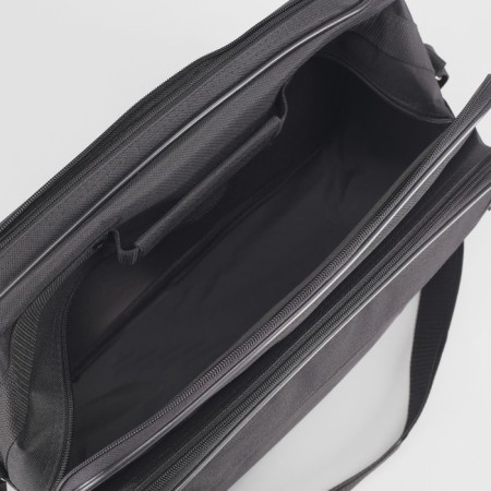 Male bag, luris, black color-4