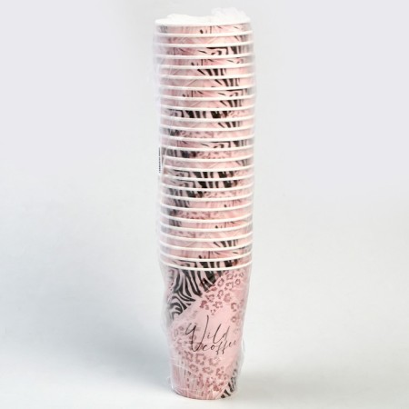A disposable paper cup for coffee "Print", 400 ml-1