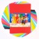 Cardboard tinted, A3, 36 sheets, 18 colors, moped, bilateral, in a package, 140 g/m², puppy patrol