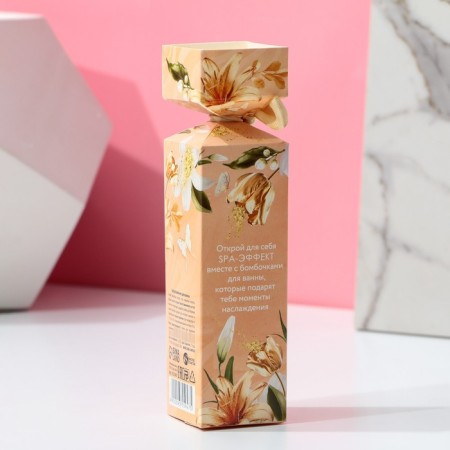 Gift set of cosmetics “Since March 8!”, Bath bombs 3 x 40 g, pure happiness-2