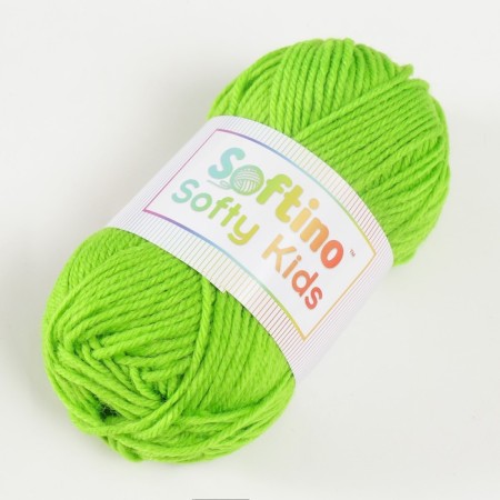 Yarn 100% acrylic "Softy Kids" 90m ± 5m 50 g Color 47 lime-1