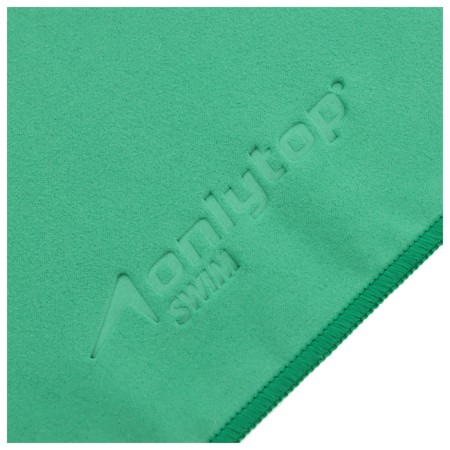 Microfiber towel, size 50x120 cm, green color-3