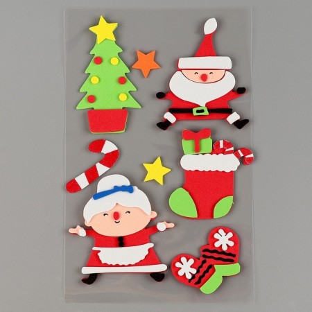 New Year's set of stickers from EVA "New Year", 8 pcs.-2