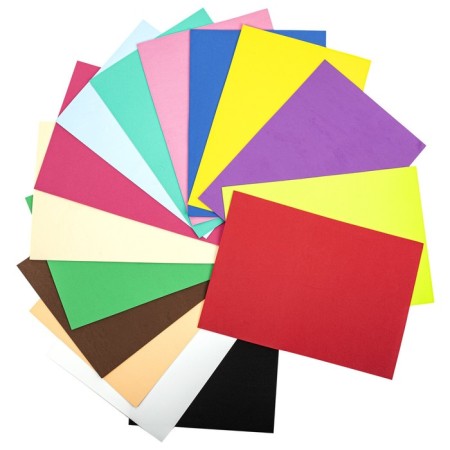 Foamiran color A4 1mm 15l*15 -cv, treasure island, bright colors 665097-1