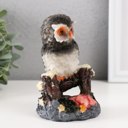 Polystone souvenir "Filin on a rocky hillock" 8x8.5x12.5 cm-3