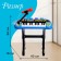 Synthesizer Floor "Musical World", light, sound effects, with a microphone