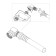 Antenna adapter (plug f - nest f), corner, (1pc) rexant