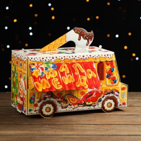 Gift box “Ice Cream” with animation, 29 x 13 x 15.5 cm,-1