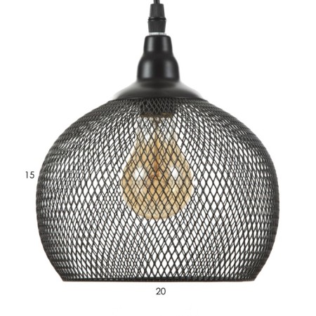 Lamp Bayerlux "ball" 1x40W E27 black 22x22x110 cm.-5