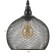 Lamp Bayerlux "ball" 1x40W E27 black 22x22x110 cm.
