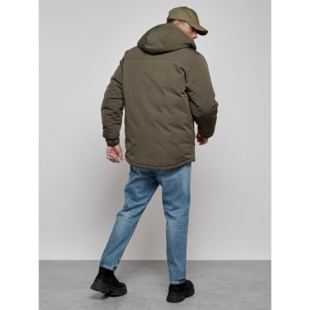 Male jacket, size 56, khaki color-3