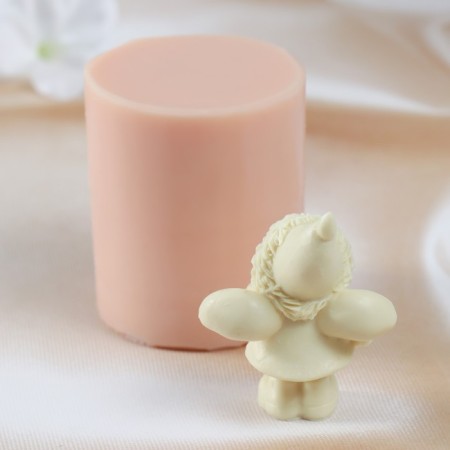 Silicone Mold "New Year's Angel" product 6.7x5.2x3.3 cm-2