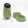 Auto -pound 3.8 liters, non -slip legs, green