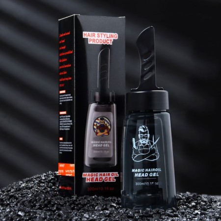 Superproof gel for laying a beard and mustache, 300 ml