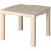 Table Lakk, 550x550x440, light oak
