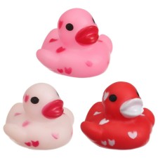 A set of rubber toys for the bath 