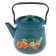Kettle, 3.5 l, with a mix of mix, induction, turquoise color