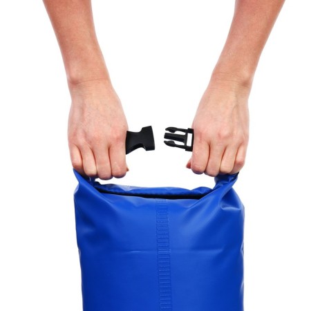 Yugana Germushka, PVC, waterproof 10 liters, one belt, blue-11