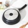 The “Tradition” pan, d = 22 cm, a plastic handle, a glass cover, a thickened bottom, anti -stick coating, black color