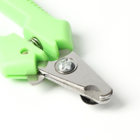 Small side claws with straight handles, a hole of 9 mm, green-2