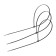 Nylon clamp, plastic, 3.6x500 mm, black, in packaging 100 pcs.