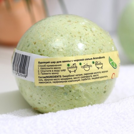 Book for baths Aroma Soap Citrus, 130 g-1