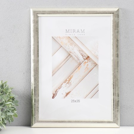 Photo frame Plastic "Mira" 25x35 cm, 647221-12, silver (plastic screen)-3