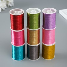 Lurex thread for creativity 100 m, assorted