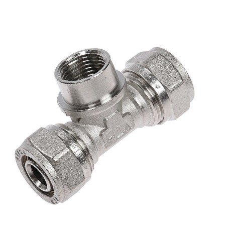 Valtec tee, crimping, 20 mm x 1/2 "Inner thread x 20 mm